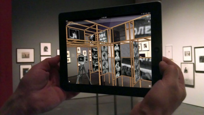 How AR applications are used in art and museums